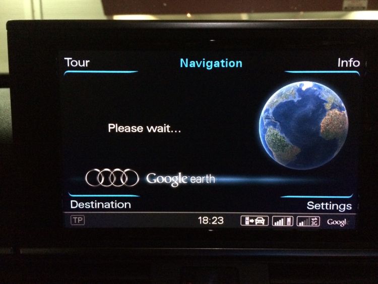 Audi Google Earth MIB2