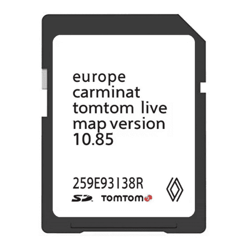 RENAULT TOMTOM CARMINAT LIVE V10.85 NAVIGATION SD CARD MAP 20222023