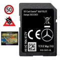 MERCEDES-BENZ Star 1 GARMIN MAP PILOT V19 SD CARD 2022/2023 + (Speed Camera/Blitzer/Speed Limit)