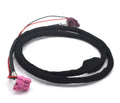 Retrofit CID cable for BMW EVO unit to NBT monitor with voltage converter