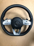 MERCEDES BENZ W117 W205 W213 W253 W222 STEERING WHEEL AMG WITH PEDDALS OEM NEW